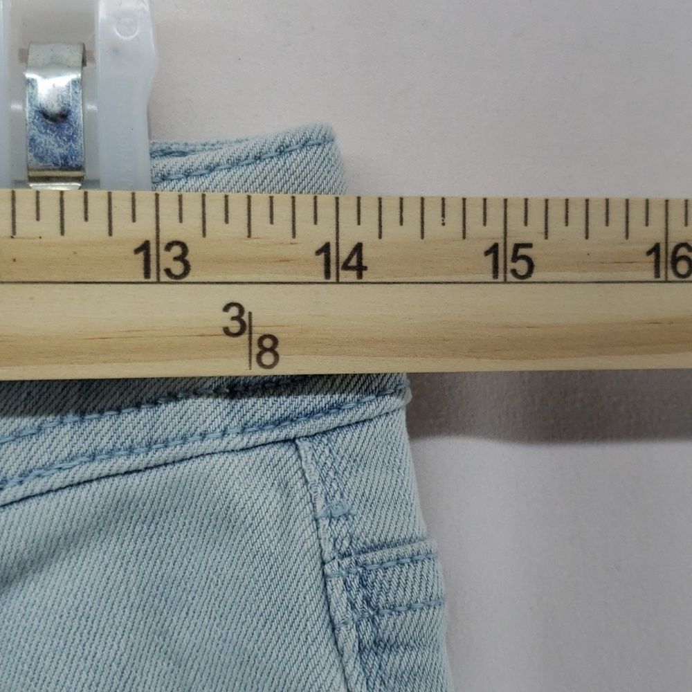 Style & Co Mid Rise Shorts Size 2 Casual Denim Summer (AM) - Picture 6 of 9